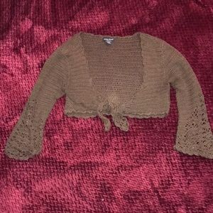 Guess Crochet Long Sleeve Top